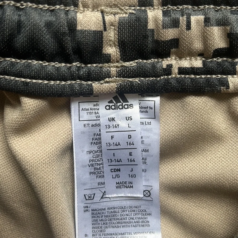 adidas Camouflage Street Style Big Boys Skinny Training Pants - Picture 8 of 14